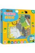 5Q創意積木：可愛動物樂拼拼（內含：1組可愛動物積木+1本互動遊戲書）