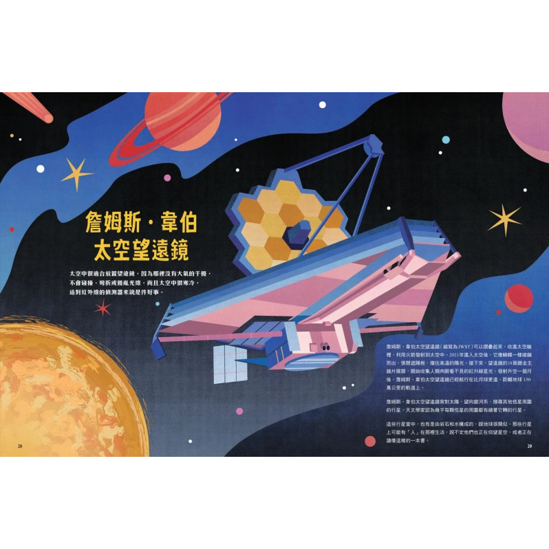 仰望星空的眼睛：天文望遠鏡的祕密