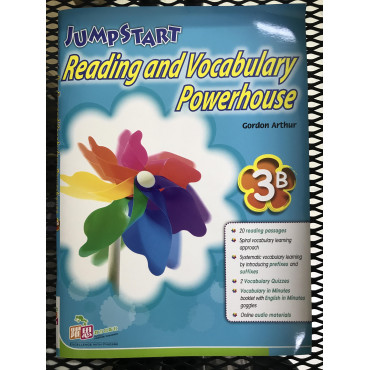 【$136/4本】 JumpStart Reading & Vocab Powerhouse (3B)