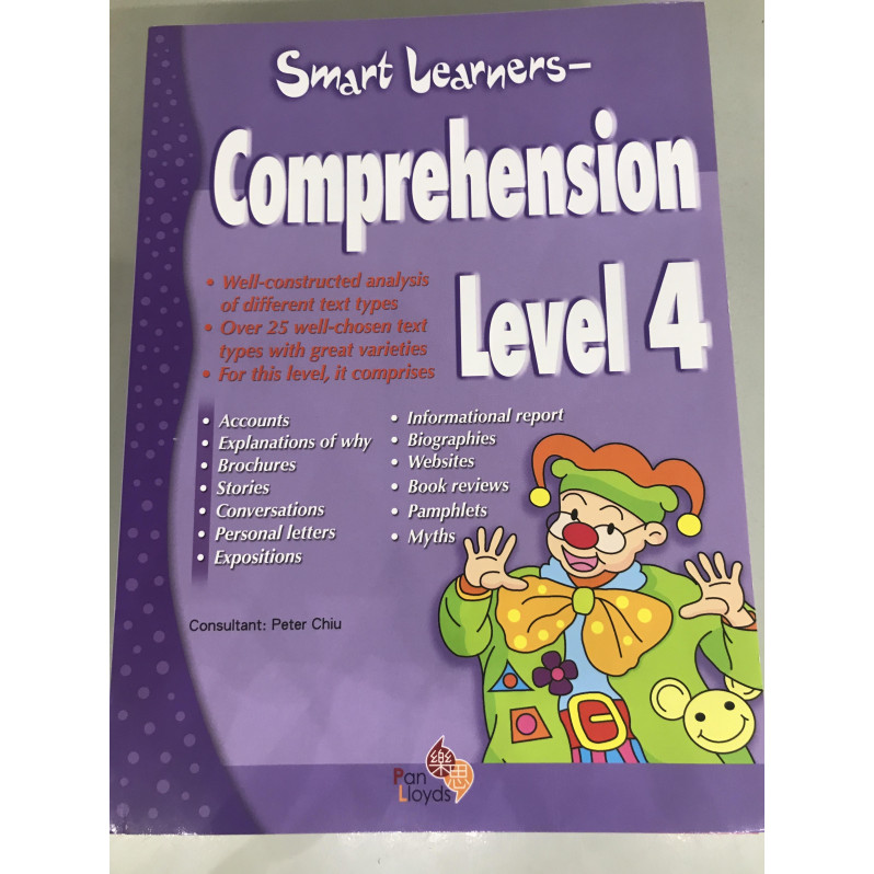 【半價】Smart Learners-Comprehension Level 4