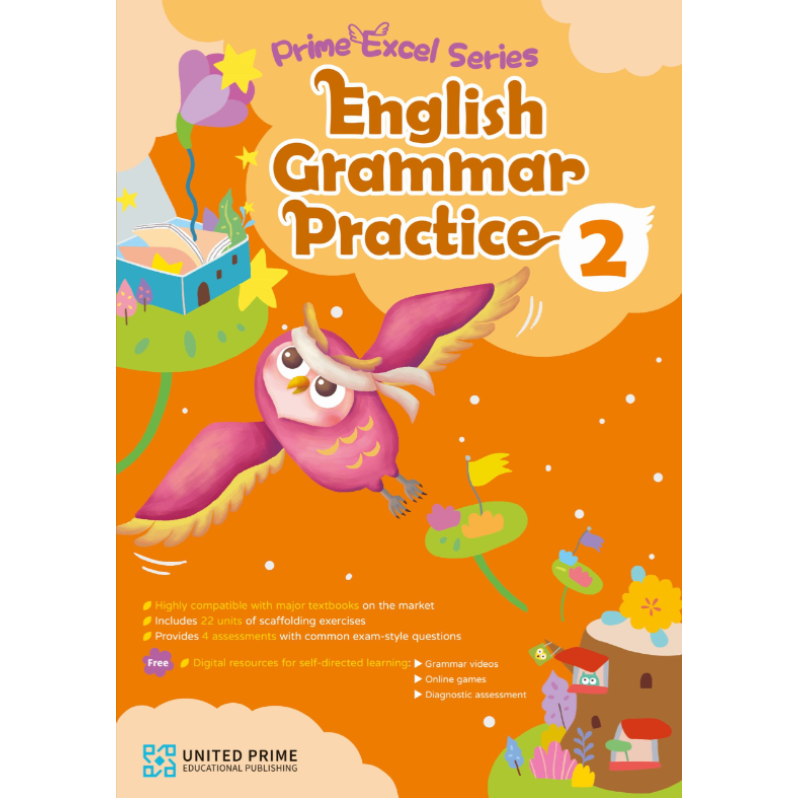 買2件或以上送ToteBag*【多買多折】Prime Excel Series: English Grammar Practice P2