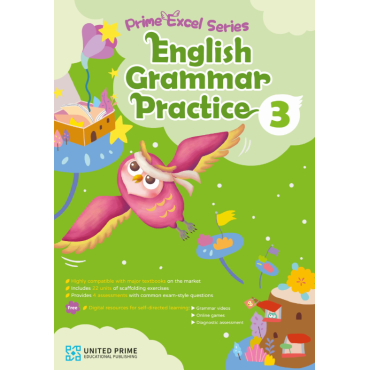 買2件或以上送ToteBag*【多買多折】Prime Excel Series: English Grammar Practice P3