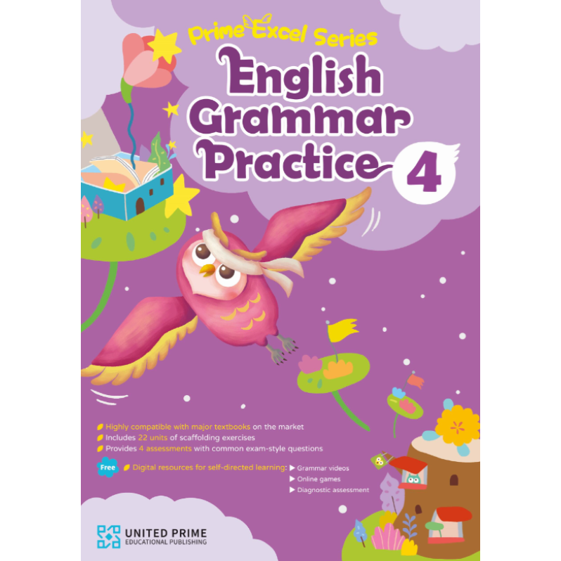 買2件或以上送ToteBag*【多買多折】Prime Excel Series: English Grammar Practice P4