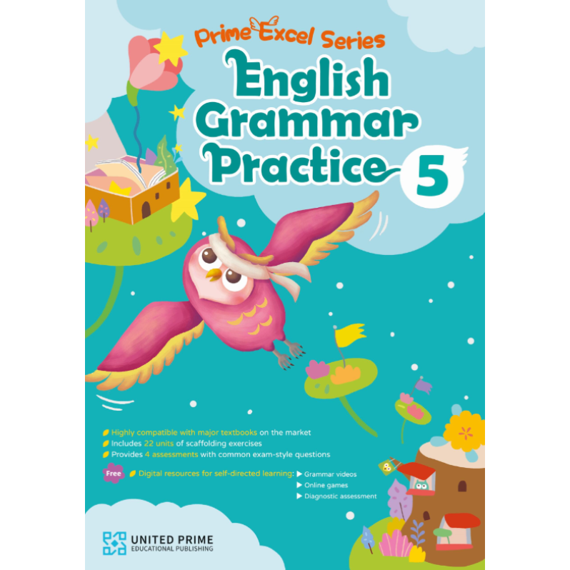 買2件或以上送ToteBag*【多買多折】Prime Excel Series: English Grammar Practice P5